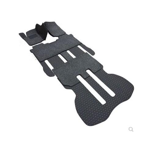 High quality! Custom full set car floor mats for Toyota Alphard 7 8 seats 2021-2002 waterproof durable double layers carpets