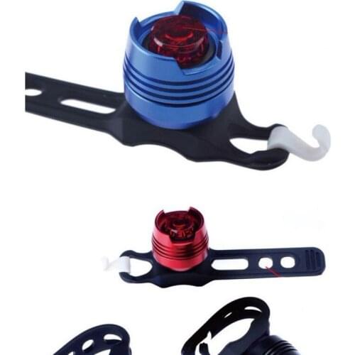 Bicycle Taillight Accessories Aluminum Alloy Bicycle LED Light Tail Light Rear Warning Lamp Super Bright Bicycle Warning Lights