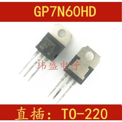 10pcs STGP7NC60HD GP7NC60HD TO-220