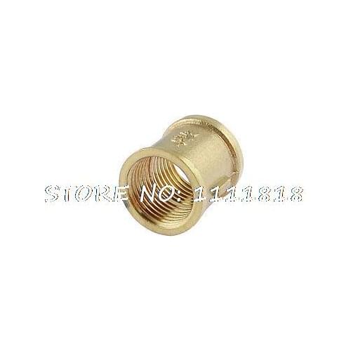19mm 1/2" NPT Female Thread Brass Quick Fitting Coupler Straight Connector