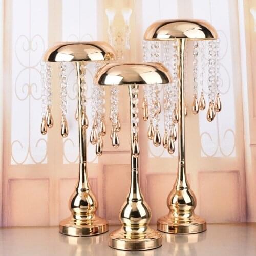 40cm(H) Gold Table Centerpiece Wedding Decoration