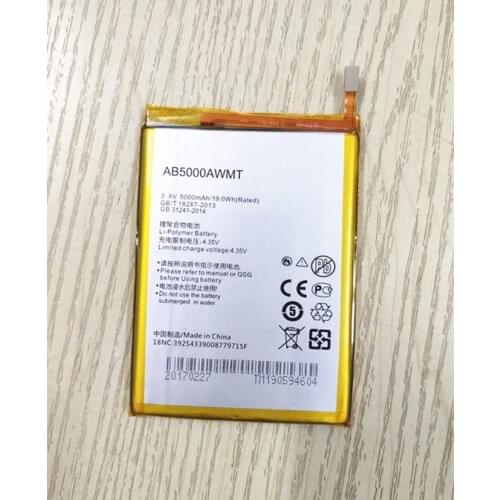 High Quality AB5000AWML AB5000AWMT 5000mAh battery for PHILIPS V787 V526 V377 Xenium CTV787 CTV526 Mobile phone battery