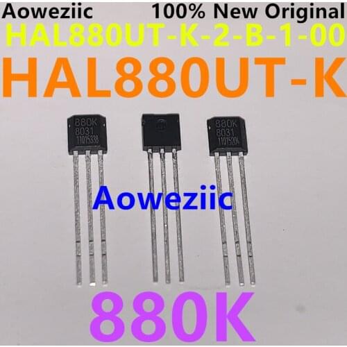 Aoweziic 5Pcs/Lot HAL880UT-K HAL880 880K Programmable Magnetic Induction Holzer Sensor New Imported Original