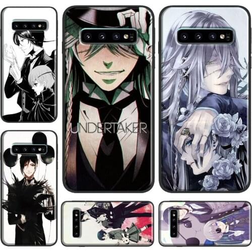 Black Butler Kuroshitsuji Case For Samsung Galaxy S20 FE S8 S9 S10 Note 10 Plus Note 9 Note 20 S21 Ultra Phone Cover