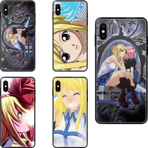 Black Soft Cool Best Cover Case Pretty Girl Cartoon Fairy Tail Lucy Flash For Redmi 3S 4X 4A 5 5A 6 6A 7 7A 8 8A 8T 9 9A K20