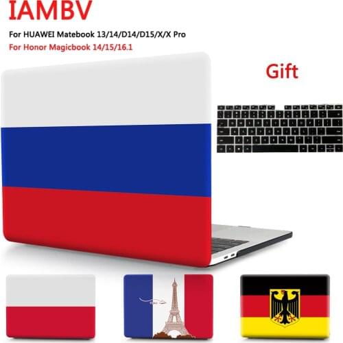 Color National flag Case For huawei Matebook 2020 Mate 13 14 X Mate book X pro ,Case for MagicBook14 15 16.1 Mate book D14 D15