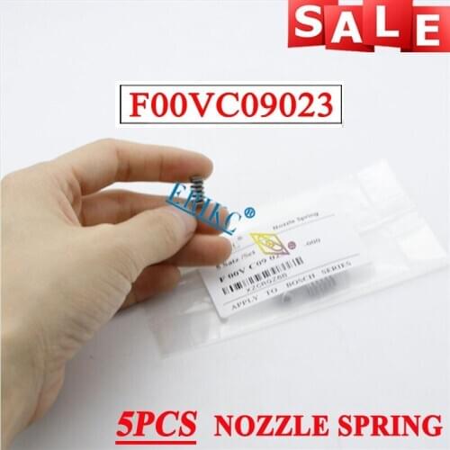 ERIKC F 00V C09 023 Common Rail Injector Diesel Engine Parts Nozzle Spring Set F00VC09023 (F00V C09 023) For Bosch