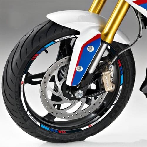 For BMW G310R G310R G310 motorcycle modified hub sticker waterproof reflective rim Decal