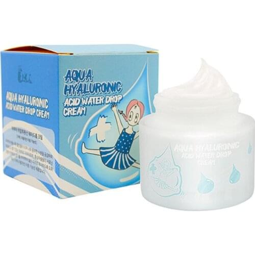 Korea Cosmetic ELIZAVECCA Aqua Hyaluronic Acid Water Drop Cream 50ml Hyaluronic Acid Face Cream Whitening Moisturizing Skin Care