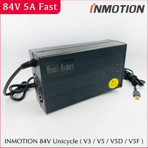 INMOTION 84V 5A Fast Charger V3 V5 V5D V5F Electric Unicycle Quick Charge Parts