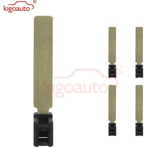 Kigoauto 5pcs 69515-47030 Smart key insert for Toyota Prius Camry 2016 HYQ14FBC HYQ14FBE emergency key blade