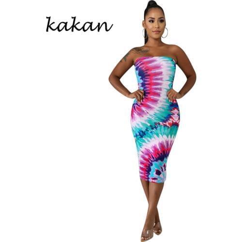 Best selling sexy tight dress womens 2019 summer new print dress club party nightclub dress