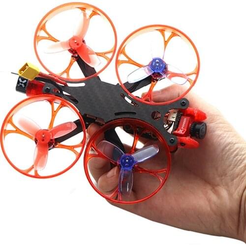 Mini X95 95mm Frame FPV RC Carbon Fiber Quadcopter Frame with 3D Print Prop Guard for BetaFPV Cine BWhoop RC indoor FPV Drone