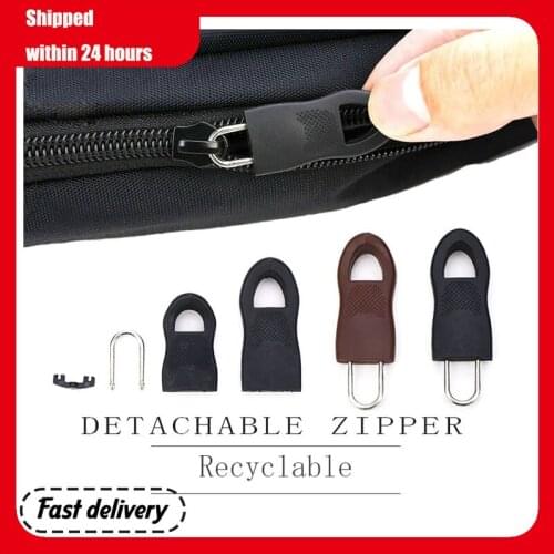 10Pcs Universal Detachable Zipper Puller Set Repair Kit Zipper Pull for Zipper Slider DIY Sewing Craft Kits Resin Zip Head
