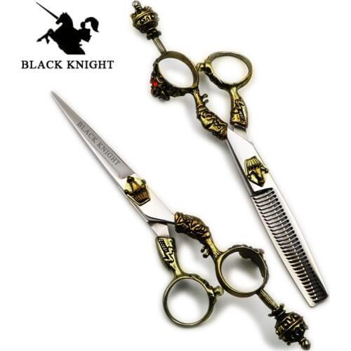 6" salon special hairdressing scissors hairdresser professional modeling tools barber shears set crown style