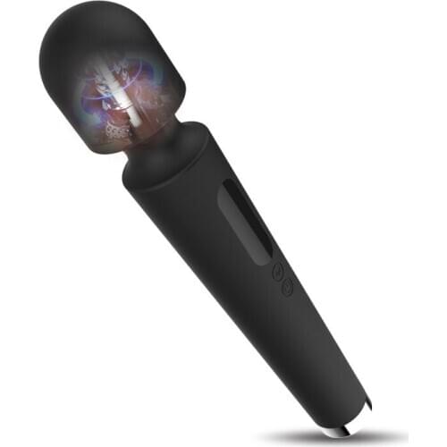 Rechargeable Huge AV Magic Wand Vibrator Clitoris Stimulator Body Massager Sex Toys for Woman Dildo toy for Adults Sex Machine