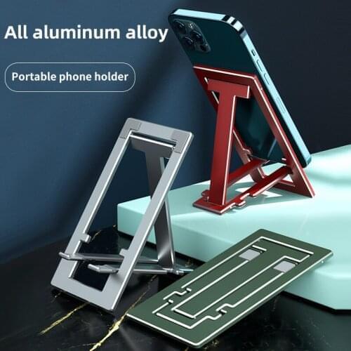 Portable Desktop Holder Tablet Stand For ipad 9.7 10.2 10.5 11 inch desktop Aluminium Tablet Stand secure For Samsung Xiaomi