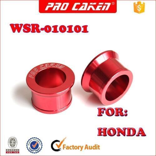 CNC rear Wheel hub Spacers for honda cr 250 cr125r crf250x crf 450 crf250r crf450r dirtbike offroad motorcycle