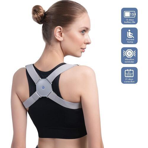 Adjustable Smart Back Posture Corrector Back Intelligent Brace Support Belt Shoulder Training Belt Correction Spine Back