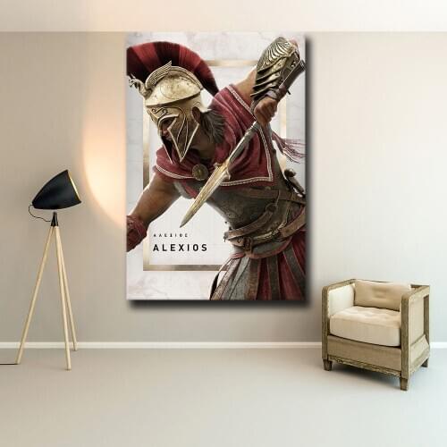 Roman Warrior The Poster Decoration Painting of Odyssey Origins on HD Canvas Canvas Painting Art Posters and Prints