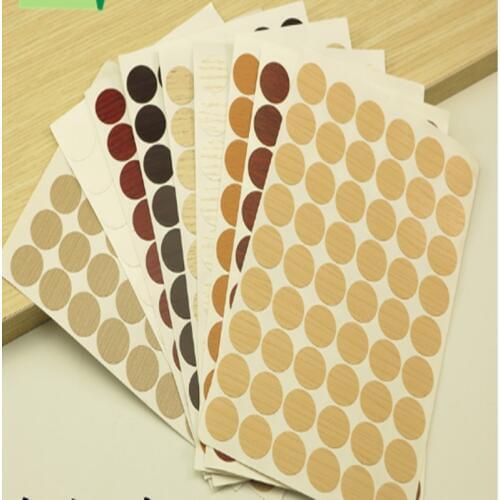 54pcs 21MM Furniture cabinet self-adhesive seal paste cover hole beauty decorative cover