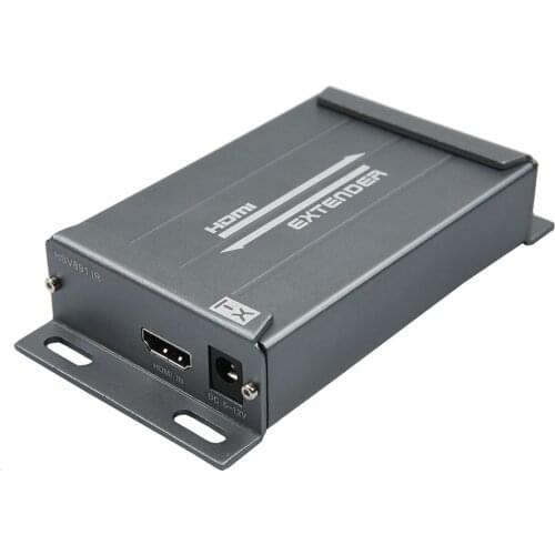 Kebidumei Lan Network HD 1080P HDMI Extender TX/RX Over IP 150M with IR over CAT6 RJ45 Ethernet Cable Support HDMI 3D for HDTV