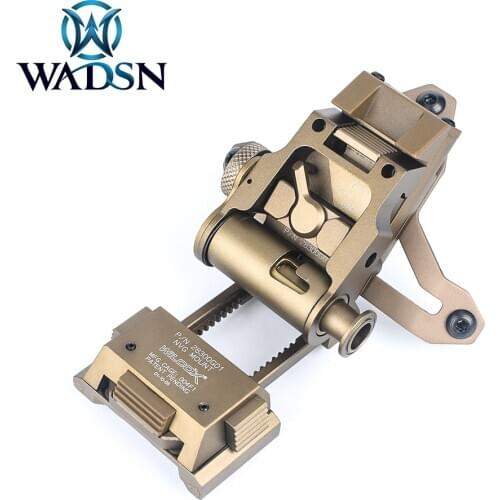 Tactical Metal nvg Helmet Mount CS Adjustable L2G05 NVG Fast Helmet Mount Breakaway Base For Night Vision Device System Adapters