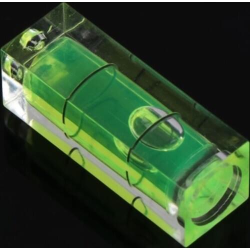 5 Pcs 10x10x29mm Universal VIAL Square Bubble Level Tripod Measuring Camera L4MB