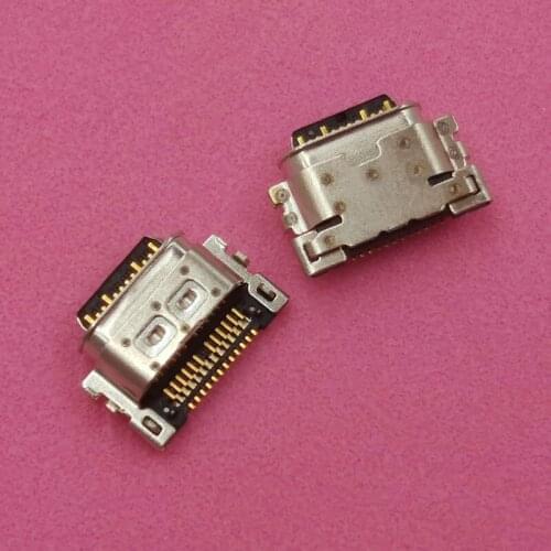 50Pcs Usb Charger Charging Dock Port Connector For Motorola Moto G Pro Power 2020 XT2041 XT1900 X4 Edge S XT2125 G100 Jack Plug