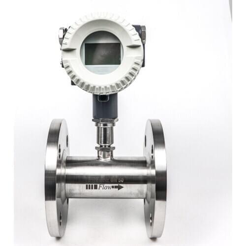 24V Factory Turbine Sensor With Pulse Digital Turbine Flowmeter For Remote Control