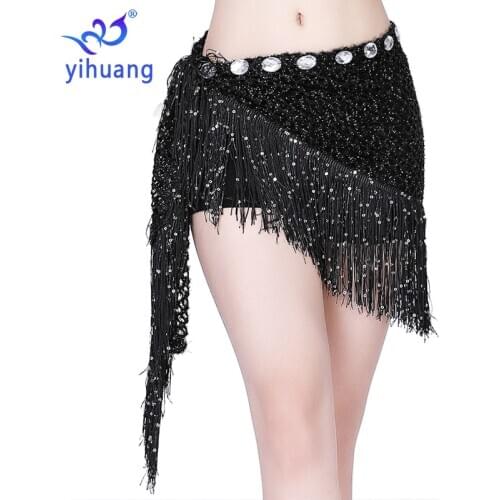New style Belly dance costumes Tassel belly dance hip scarf for women belly dancing belts