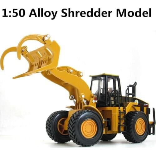 1:50 alloy engineering vehicles, high simulation model of logging car,childrens educational toys, free shipping
