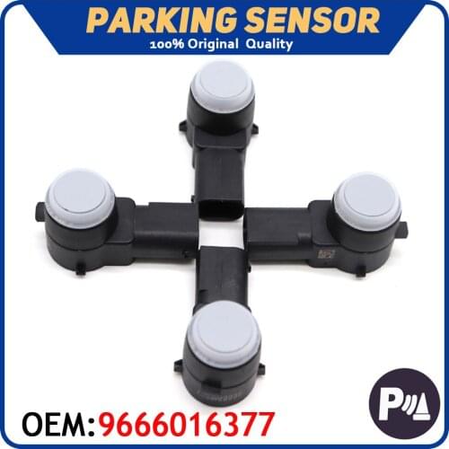 4pcs/lot Car 9666016377 PDC Parking Sensor For Citroen Berlingo C4 C5 C6 DS3 For Peugeot 307 308 407 Bipper Partner RCZ 6590F4