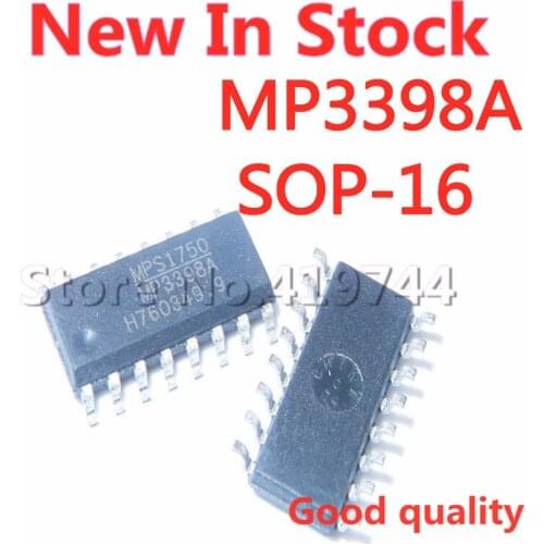 5PCS/LOT MP3398AGS-LF-Z MP3398A SOP-16 LCD power chip In Stock NEW original IC