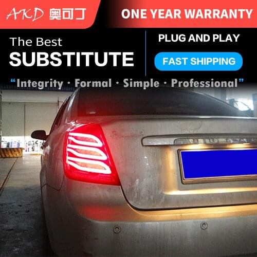 AKD Car Styling Taillights for Lacetti 2003-2008 LED Tail Light DRL Tail Lamp Turn Signal Rear Reverse Brake