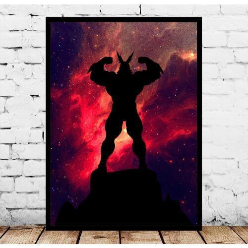 Midoriya Japanese Style Anime Poster