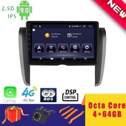 9" Android 10.0 Car Multimedia Player Stereo for Toyota Allion 2007 2008 2009~2015 Head Unit Octa Core DSP 2.5D+IPS 4G Carplay