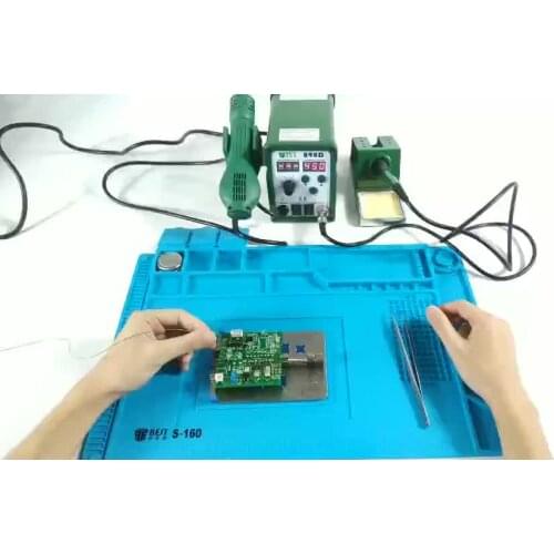 BEST-898D digital 2 in 1 LED display Hot Air Gun BGA Rework Soldering Station