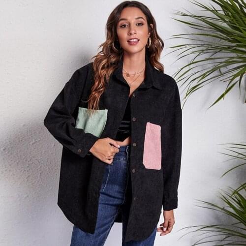 Blackingift Women's Corduroy Shirts