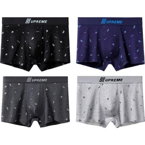 Large loose male cotton Underwears Flexible Boxers high waist panties breathable belts Big yards mens underwear plus size A43