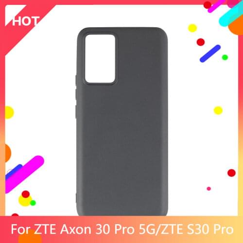 Axon 30 Pro 5G Case Matte Soft Silicone TPU Back Cover For ZTE S30 Pro ZTE Red Magic 6R Phone Case Slim shockproof