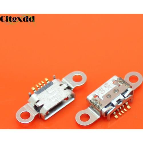 Cltgxdd USB Jack phone charging port connector USB,socket interface replacement Repair Parts female For BBK for VIVO Y55 Y55A