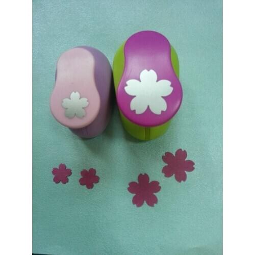 Frees ship 2pcs Cherry blossoms (1pc 5/8"and 1pc 1")craft punch set Punch Craft Scrapbooking Cherry blossoms Paper Puncher