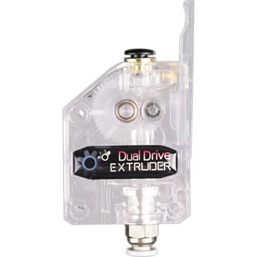 Double Gear Reduction Dual Drive Extruder Kit for Creality 3D CR10/Anet E10/Et4 3D Printers Spare Parts