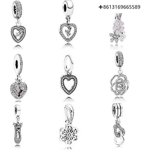 Hero100% 925 Sterling Silver Original Copy High Quality 1:1 Beads With Logo Free Of Charge Wholesale Manufacturers