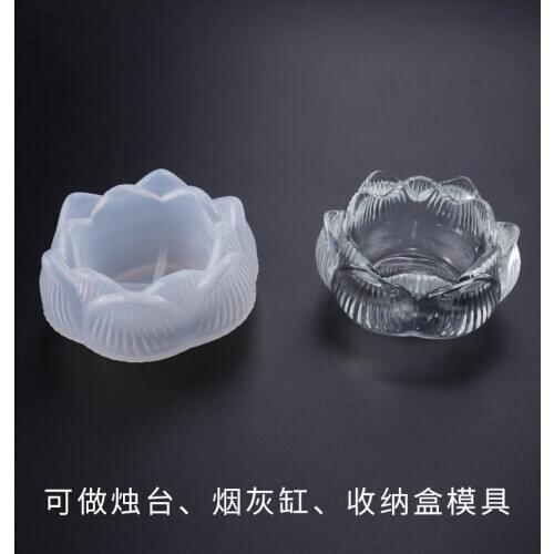 Multifunctional mirror silicone mold for storage box ashtray mould