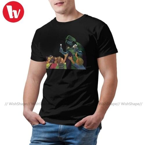 Mf Doom Tshirt Funny 100 Cotton Short-Sleeve T Shirt Print Streetwear T-Shirt Men 5xl