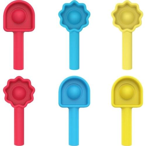 Unzip Bubble Pen Case Soft Silicon Lovely Pen Case Decompression Artifact Childrens Toy Birthday Gift