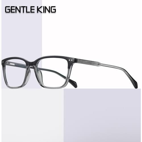 GENTLE KING Square Design Anti-blue Light Eyeglasses Women Optics Myopia Eye Glasses Classic Vintage TR90 Glasses Computer
