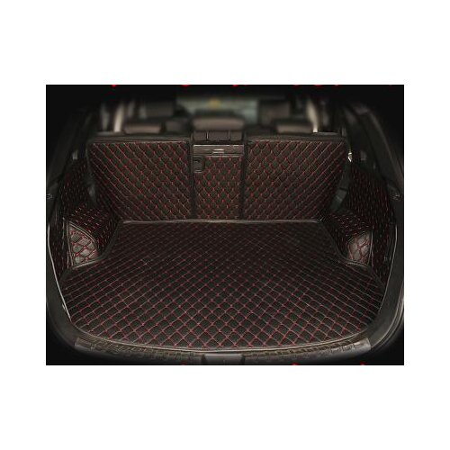 High quality mats Special trunk cargo mats for Hyundai Santa Fe 5 seats waterproof boot carpets for Santafe -2013